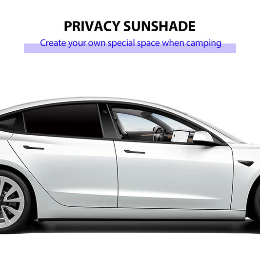 Sun Shade for Tesla Model Y Juniper 2025-2020 Car Windshield Sunshade Cover Front Side Window Privacy Blind Shading for Camping