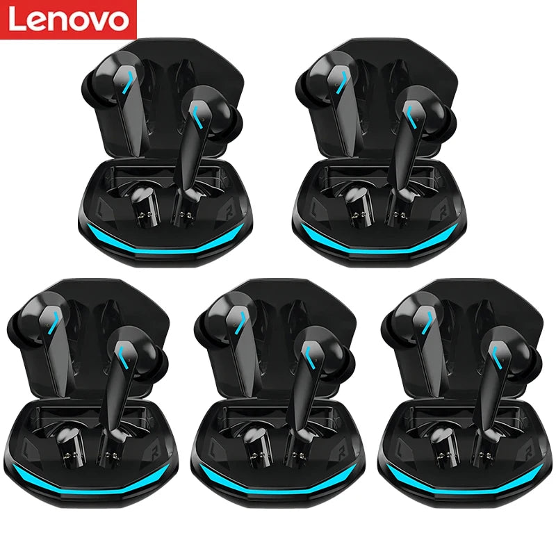 Lenovo GM2 PRO Bluetooth Headset for Game  5.3 Spoit Headset Dual Mode HD Call Noise Reduction Earbuds with Mic Music Earphories