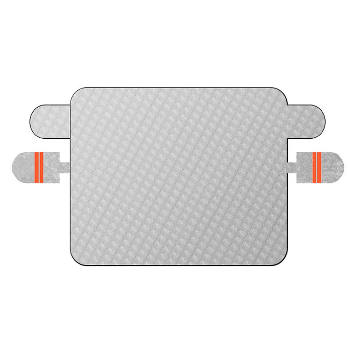 Magnetic Car Front Windshield Cover Automobile Sunshade UV Dust Snow Ice Protection Cover Winter Summer Windshield Shield Size 147cmx116cm / 110cmx145cm