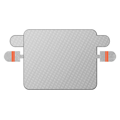 Magnetic Car Front Windshield Cover Automobile Sunshade UV Dust Snow Ice Protection Cover Winter Summer Windshield Shield Size 147cmx116cm / 110cmx145cm