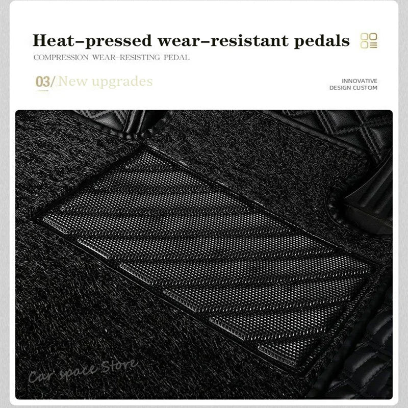 Car Floor Mats for Chery Tiggo 8 PRO 2022 2023-2025 Customauto Foot Pads Automobile Carpet Cover Interior Accessories
