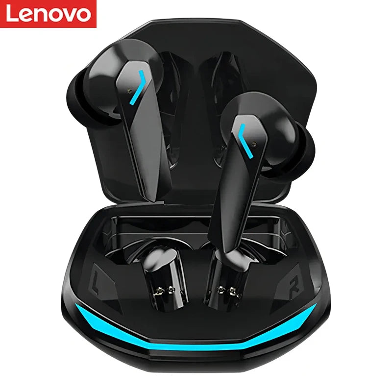 Lenovo GM2 PRO Bluetooth Headset for Game  5.3 Spoit Headset Dual Mode HD Call Noise Reduction Earbuds with Mic Music Earphories
