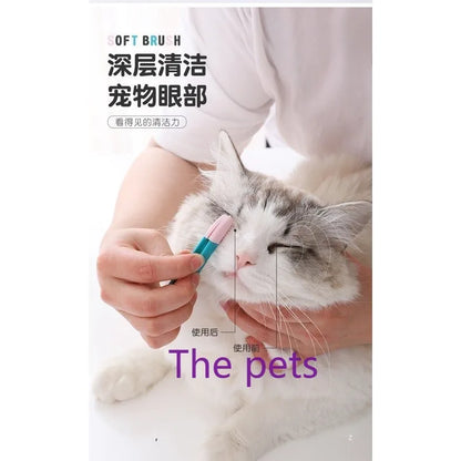 The petsPet Eye Cleaning Brush Soft Grooming Comb for Cats Short Hair