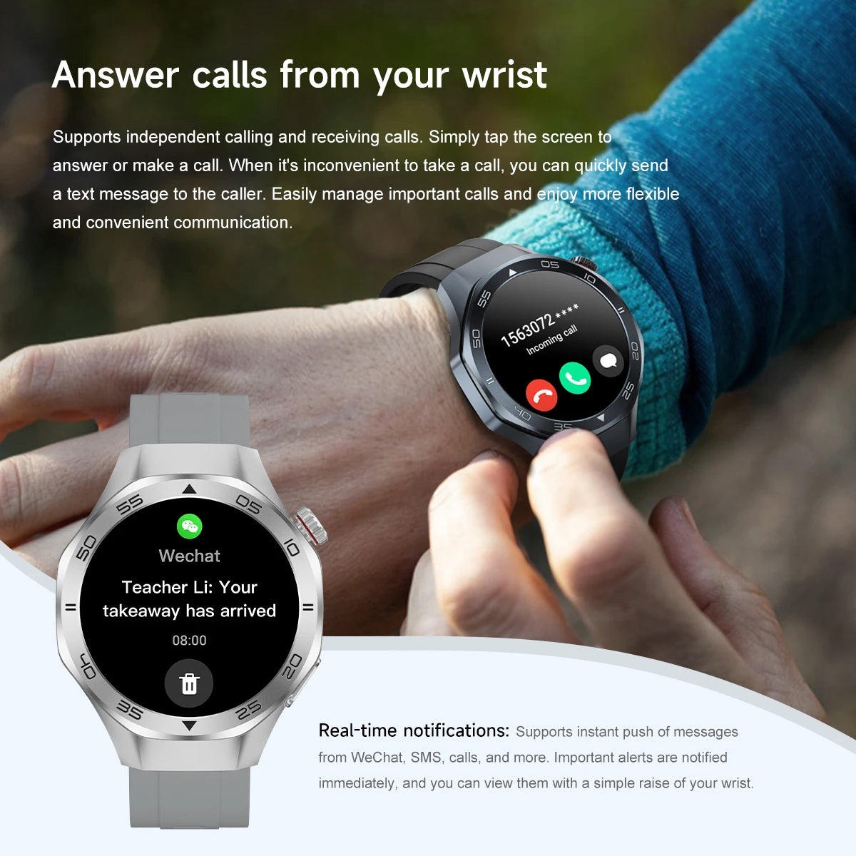2026New Luxury Mens GPS Motion Smart Watch Military Wristwatch Waterproof Compass Altimeter Man Electron Sports Business Watches