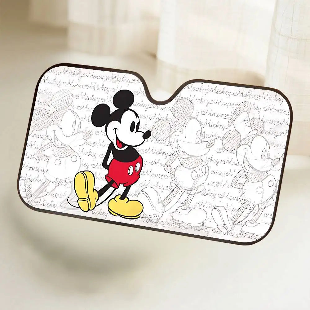 Cartoon M-Mickey Mouse Car SunShade Windscreen Cover Windshield Car Window Sun Shade Auto Visor Car Accessories