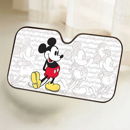 Cartoon M-Mickey Mouse Car SunShade Windscreen Cover Windshield Car Window Sun Shade Auto Visor Car Accessories