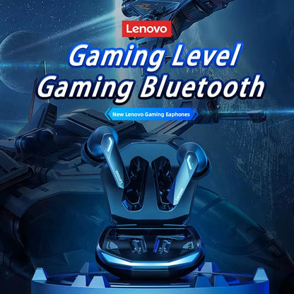 Lenovo GM2 PRO Bluetooth Headset for Game  5.3 Spoit Headset Dual Mode HD Call Noise Reduction Earbuds with Mic Music Earphories