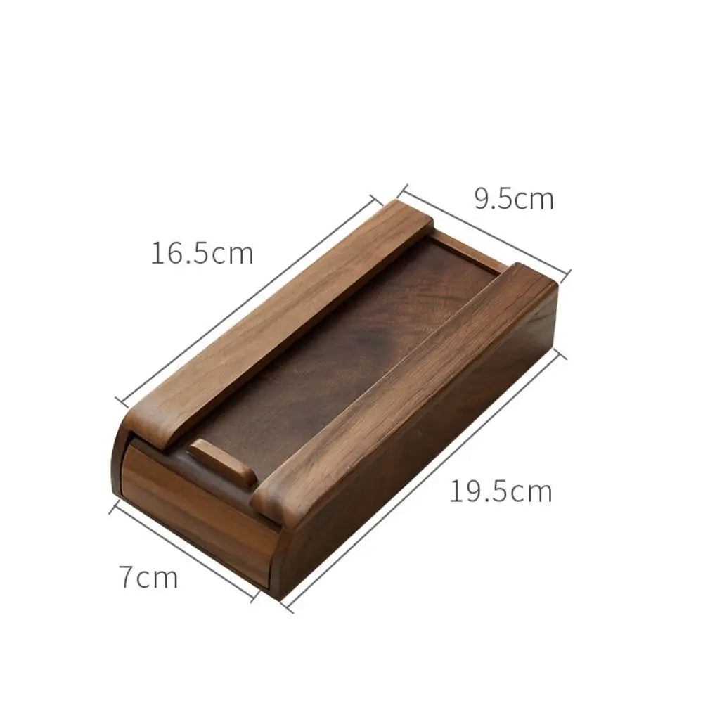 Saving Creative Under Desk Adhesive Natural Decoration Hidden Drawer Home Storage Wooden Storage Drawer Stationery Container