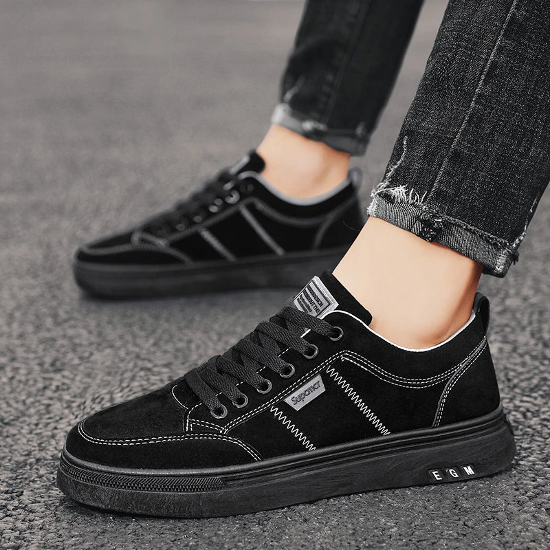 Men's Summer Work Safety Shoes 2026 Anti-slip Wear-resistant Casual Sports Board Shoes Versatile Comfortable Footwear