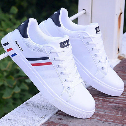 Men's Round Toe Casual Sports Shoes for Commuting, Simple Spring and Autumn Style, Lightweight, Breathable and Comfortable Men's
