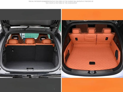 For BYD Sealion 7 2025 2024 Custom Car Boot Mat Rear Trunk Liner Cargo Leather Floor Carpet Tray Protector Accessories Mats