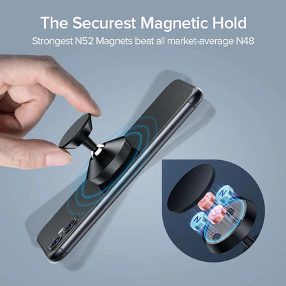 Magnetic Car Phone Holder Magnet Mount Mobile Cell Stand GPS Support for iPhone 14 15 16 17 Pro Xiaomi Huawei Samsung Oneplus