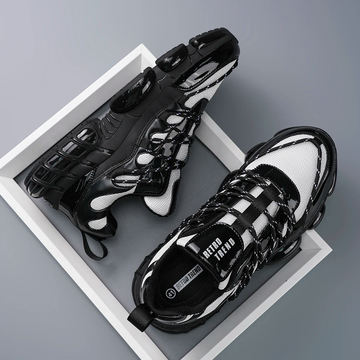 Men's Large Size Sports Shoes Outdoor Hiking Running Comfortable Casual Versatile Fashionable Training Shoes for Couples