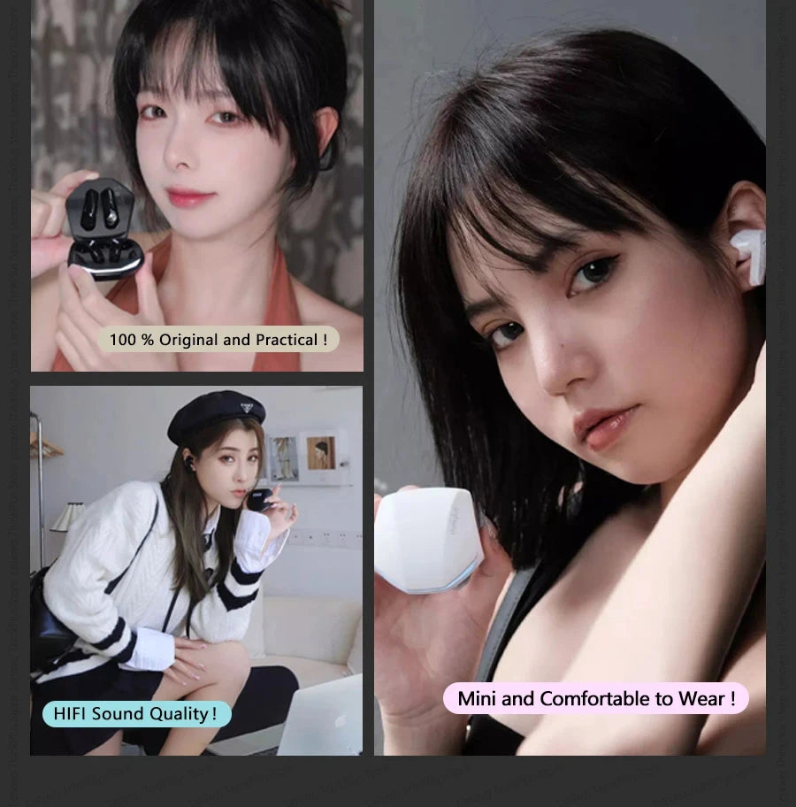 Lenovo GM2 PRO Bluetooth Headset for Game  5.3 Spoit Headset Dual Mode HD Call Noise Reduction Earbuds with Mic Music Earphories
