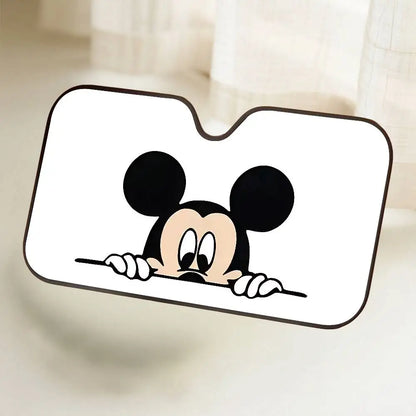 Cartoon M-Mickey Mouse Car SunShade Windscreen Cover Windshield Car Window Sun Shade Auto Visor Car Accessories