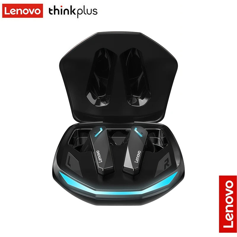 Lenovo GM2 PRO Bluetooth Headset for Game  5.3 Spoit Headset Dual Mode HD Call Noise Reduction Earbuds with Mic Music Earphories