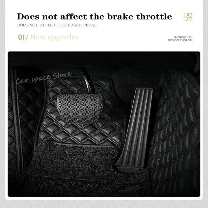 Car Floor Mats for Chery Tiggo 8 PRO 2022 2023-2025 Customauto Foot Pads Automobile Carpet Cover Interior Accessories