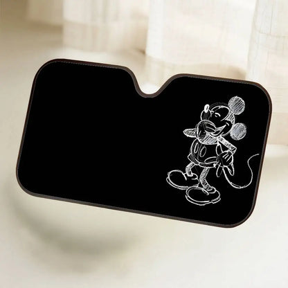 Cartoon M-Mickey Mouse Car SunShade Windscreen Cover Windshield Car Window Sun Shade Auto Visor Car Accessories