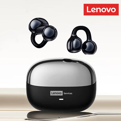 Choice Lenovo LE302 OWS Ear Clip Earphones Wireless Bluetooth 6.0 Headset HD Call Earbuds Low Latency Gaming Headphones New