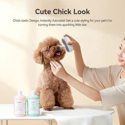 ROJECO Electric Cat Steam Brush Pet Spray Hair Comb Sprayer Cat Hair Brushes for Massage Hair Removal Cat Dog Grooming Supplies