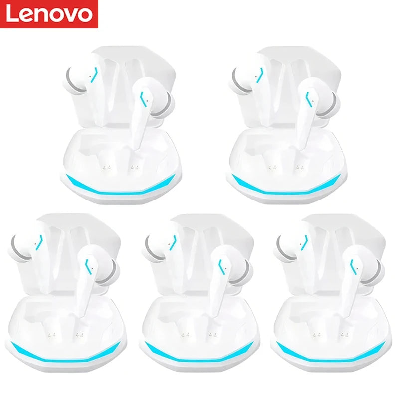 Lenovo GM2 PRO Bluetooth Headset for Game  5.3 Spoit Headset Dual Mode HD Call Noise Reduction Earbuds with Mic Music Earphories