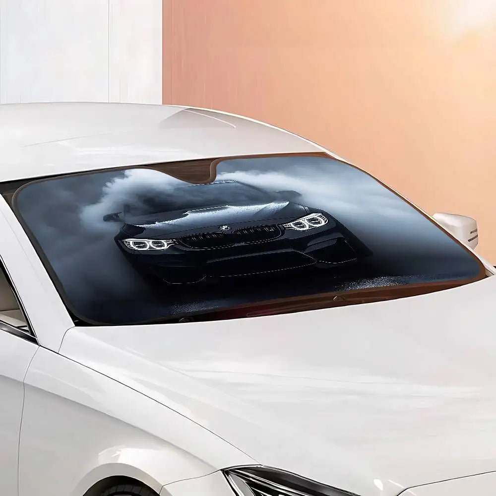 Cool-b-Bs-Msw-ws Classic Stylish And Trendy Windshield Sunshade, Car Windshield Cover, Car Sunshade Curtain, Car Sun Protection