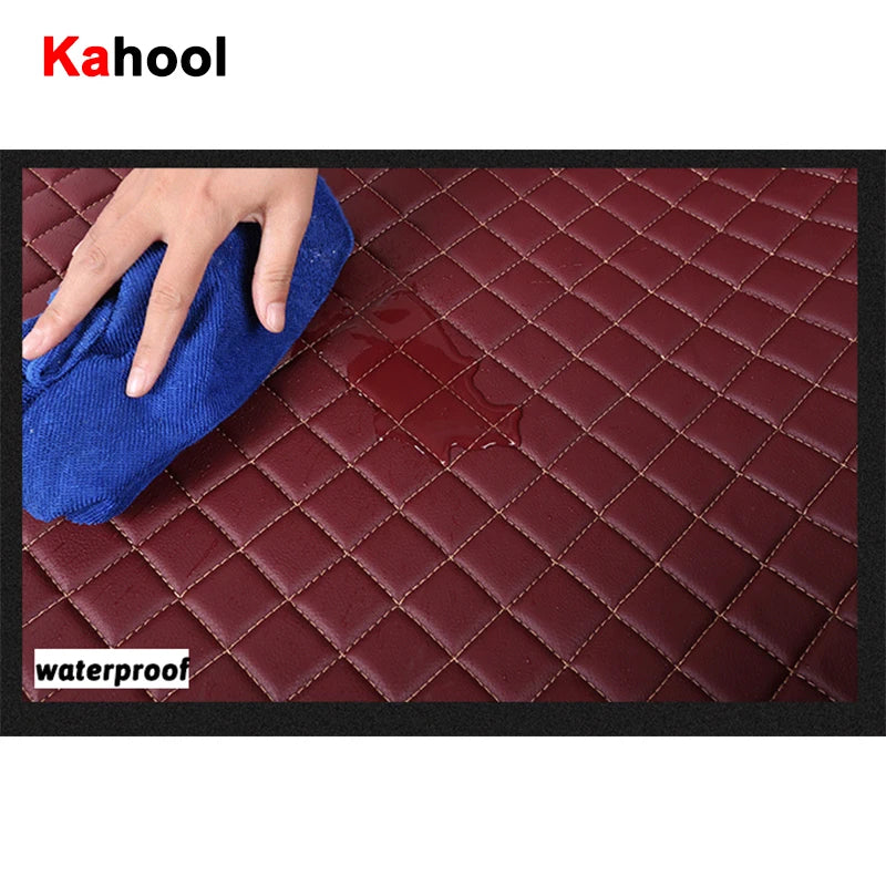 KAHOOL Custom Car Floor Mats For BYD Atto 3 Dolphin Seal F0 F3 F6 E6 G3 G6 S6 Song Qin Auto Carpets Foot Coche Accessorie