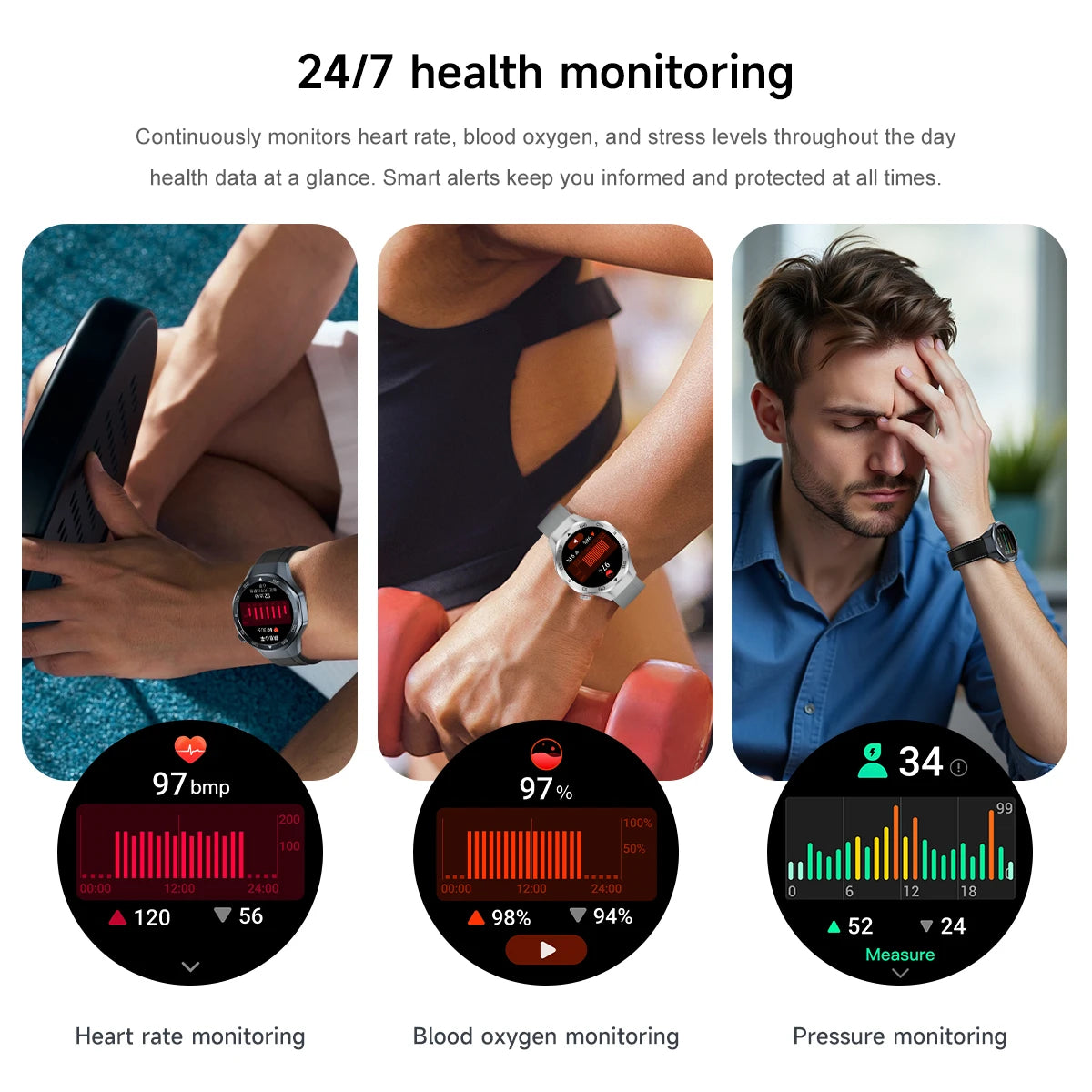 2026New Luxury Mens GPS Motion Smart Watch Military Wristwatch Waterproof Compass Altimeter Man Electron Sports Business Watches